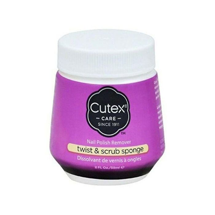 Cutex Sponge Polish Remover Twist & Scrub