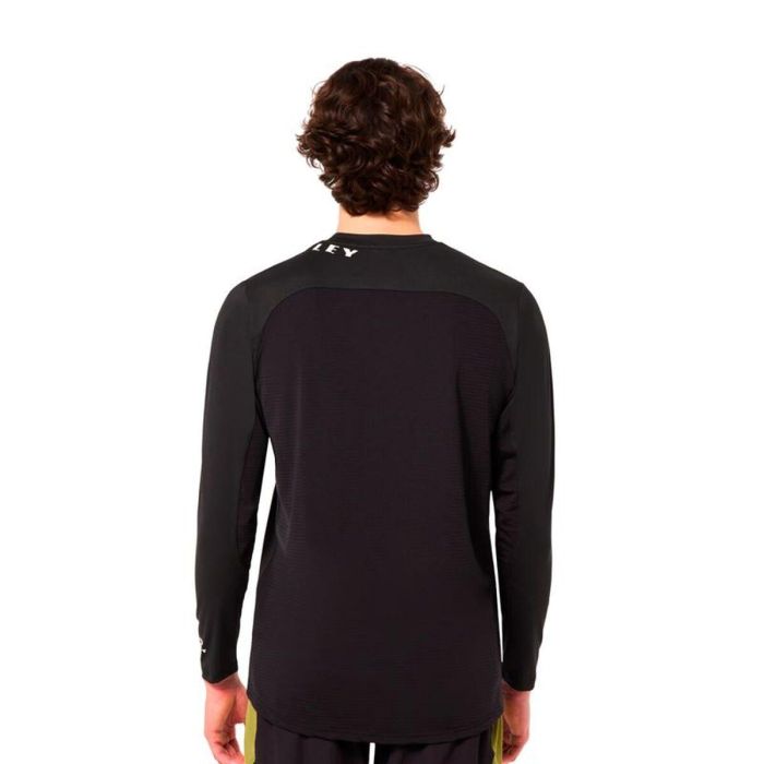 Maillot de ciclismo Oakley Free Ride Rc Ls Negro S 2