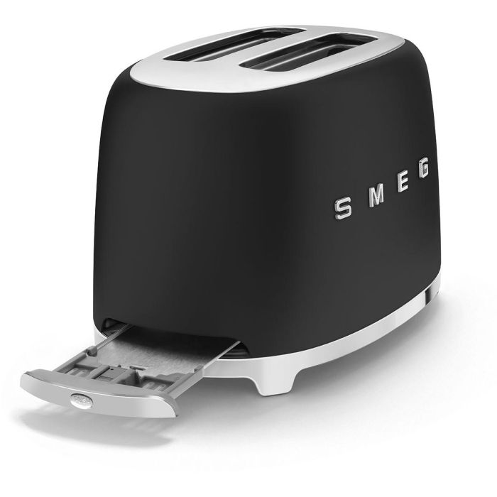 SMEG Tostador Negro TSF01BLMEU 7 SMEG Tostador Negro TSF01BLMEU 7