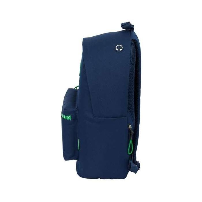Mochila Safta Para Portatil 14,1-' Benetton Green 410x310x160 mm 2 Mochila Safta Para Portatil 14,1-' Benetton Green 410x310x160 mm 2
