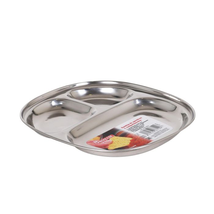 Privilege Bandeja Aperitivos con Compartimentos Quttin, 22 x 19.5 x 2 cm (18 Unidades) 4