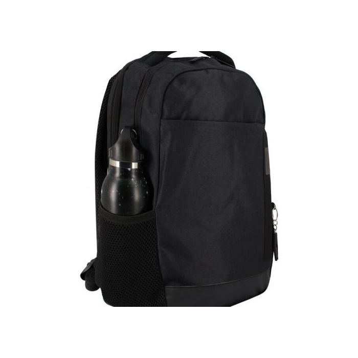 Totto MOCHILA PARA PORTÁTIL 14 MA04IND793-2120F-N01 - Negro, 18.66 litros, compatible hasta 14", Poliéster 3