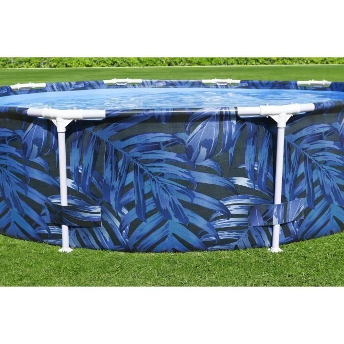 Piscina tubular elevada BESTWAY - Steel Pro - 305 x 66 cm - Redonda 4 Piscina tubular elevada BESTWAY - Steel Pro - 305 x 66 cm - Redonda 4