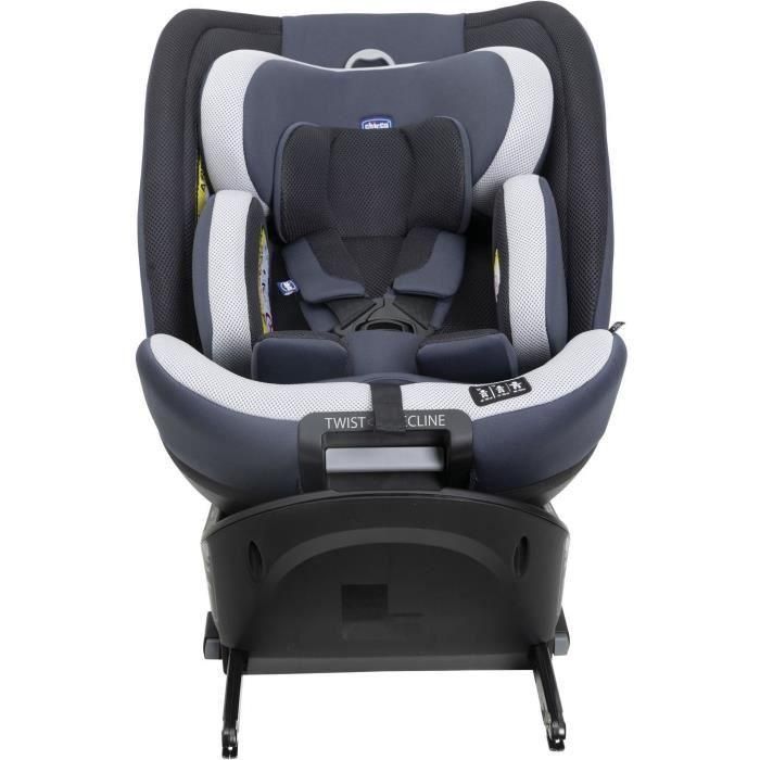 Silla de coche - CHICCO - EVERONE - Grupo 0/1/2/3 - I-Size - Giratoria - Reclinable - Reductora - Plateada 4 Silla de coche - CHICCO - EVERONE - Grupo 0/1/2/3 - I-Size - Giratoria - Reclinable - Reductora - Plateada 4