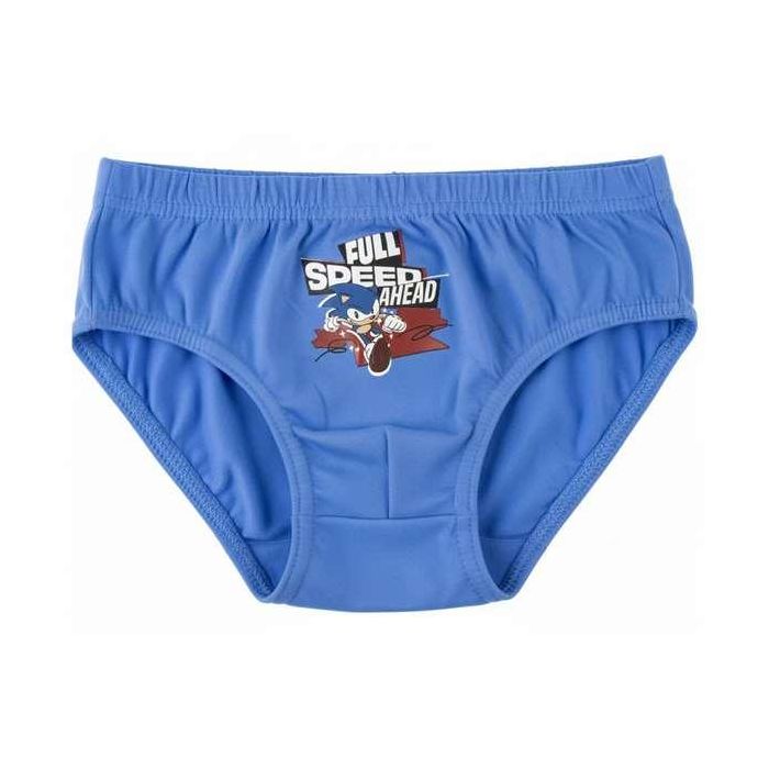 Cerdá Pack Calzoncillos Single Jersey Neceser Sonic T06/08 Modelos Surtidos 6-8 Años 6