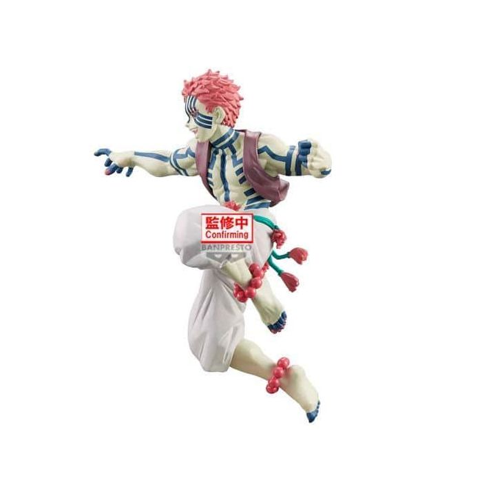 Banpresto BP29247P Figura Akaza Demon Slayer: Kimetsu No Yaiba Vibration Stars Limited 13cm Coleccionistas PVC/ABS 1