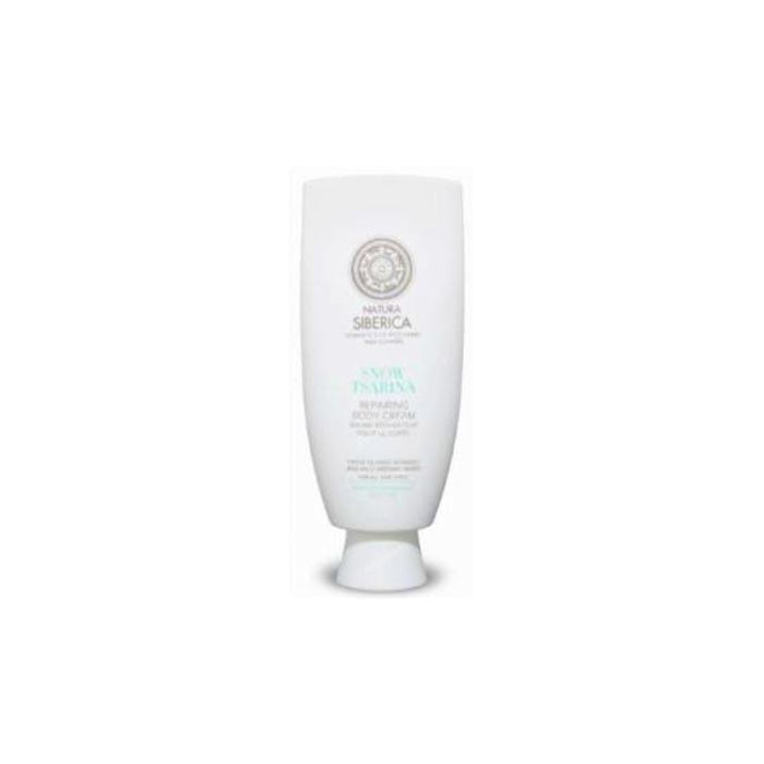 NATURA SIBERICA Crema Corporal Reparadora Tsarina De Nieve con Pantenol y Aceite de Oliva 200ml