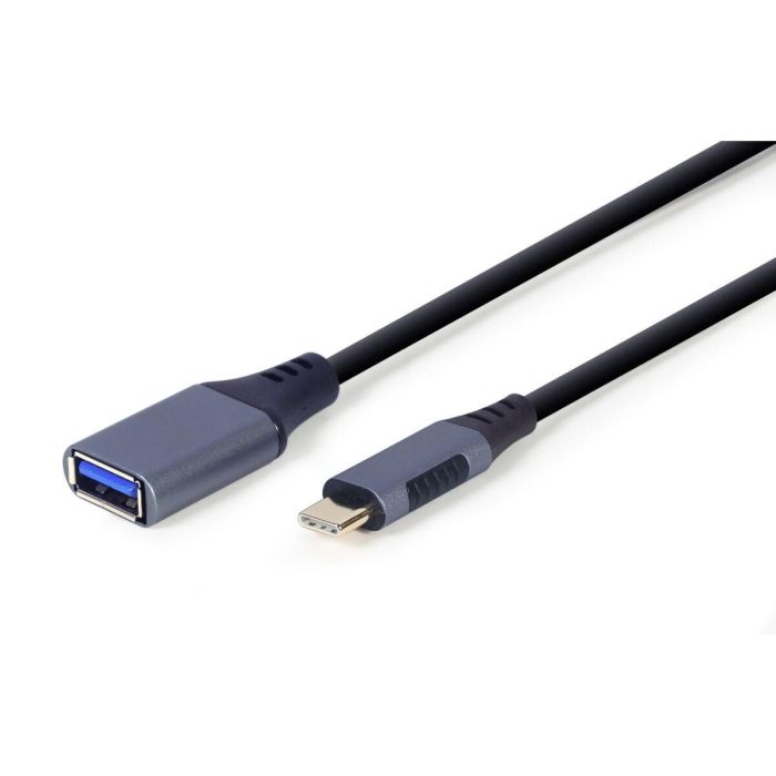 Cable USB A a USB-C GEMBIRD A-USB3C-OTGAF-01 Gris Cable USB A a USB-C GEMBIRD A-USB3C-OTGAF-01 Gris