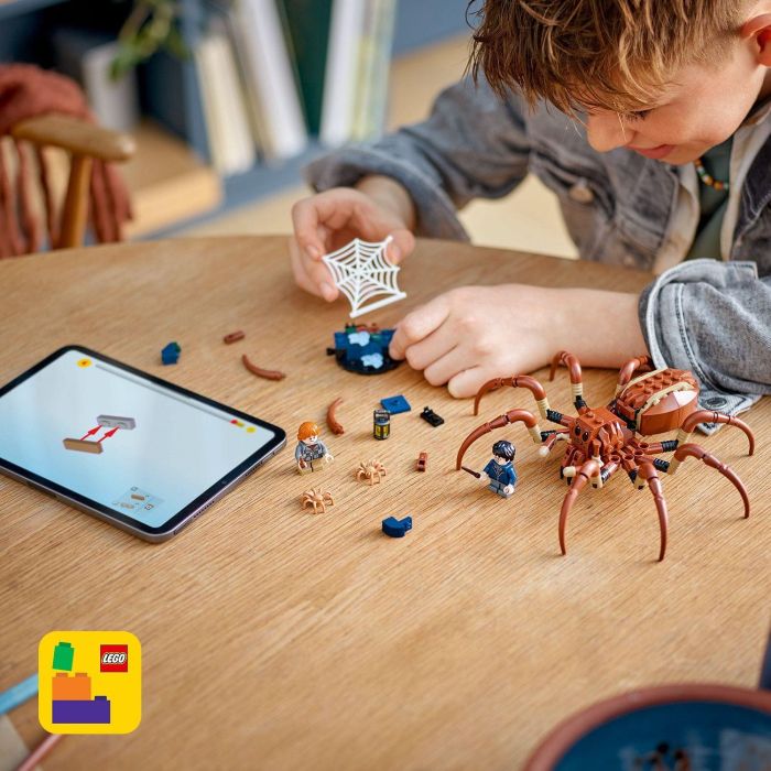 LEGO 76434 Harry Potter: Set de Construcción del Escenario 'Aragog en el Bosque Prohibido' con Araña Gigante de Juguete para Niños 7