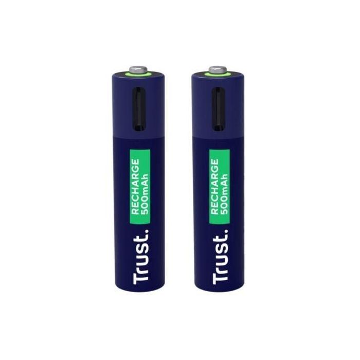 Pack de 2 Pilas AAA Trust 25585/ Recargables 3 Pack de 2 Pilas AAA Trust 25585/ Recargables 3