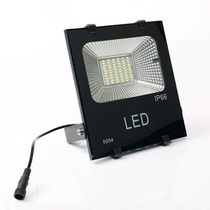 Foco Proyector LED 30W 3.000Lm 6000ºK Solar Sensor 30W + Control Remoto Panel 6V/12W 40.000H  [HO-626003-CW] 1