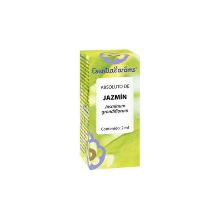 ESENTIAL AROMS Absoluto de Jazmín 2ml, floral, exótico y duradero, para equilibrio y calma.