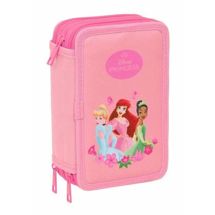 Safta Plumier Triple 37 Piezas Princesas 12,5x19,5x5,5cm 0 Safta Plumier Triple 37 Piezas Princesas 12,5x19,5x5,5cm 0