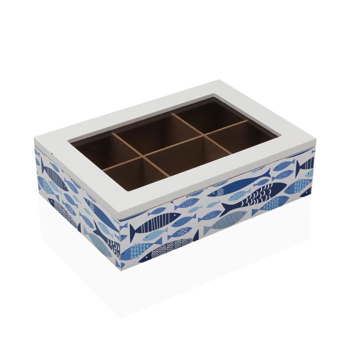 Caja Te Madera Aqua 2 Versa 17X7CM (2 Unidades) Caja Te Madera Aqua 2 Versa 17X7CM (2 Unidades)