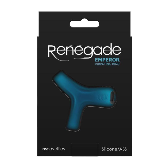 Anillo para el Pene NS Novelties Renegade Azul 3 Anillo para el Pene NS Novelties Renegade Azul 3