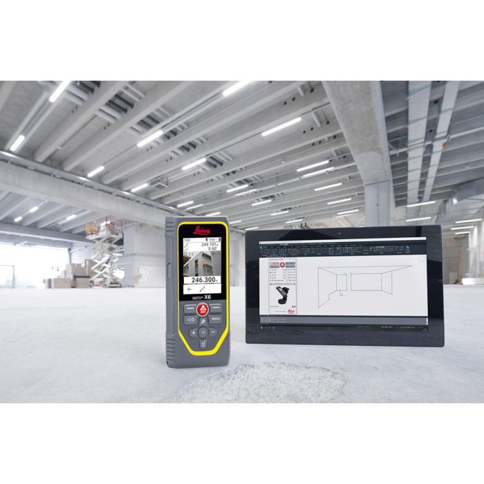 Telémetro Leica Geosystems Disto X6 250 m 2