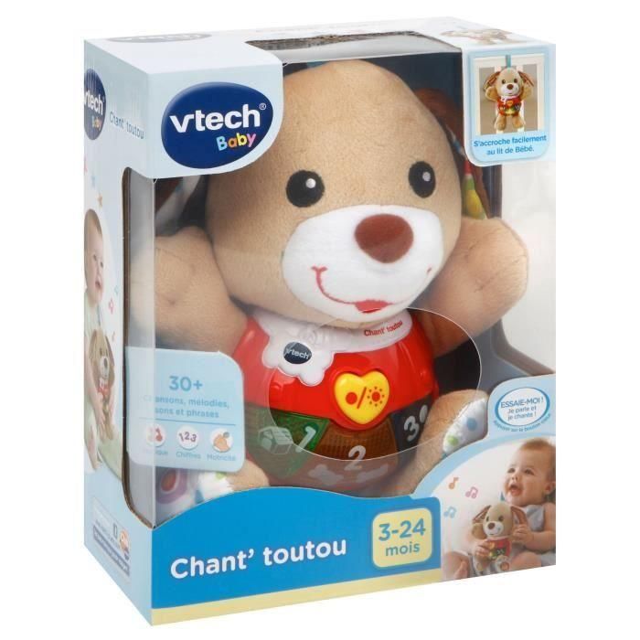 Vtech Baby Chant'toutou Brun Peluche Interactivo Musical con 3 Botones Luminosos para Bebés desde 3 Meses - Enseña Números, Palabras y Melodías 2 Vtech Baby Chant'toutou Brun Peluche Interactivo Musical con 3 Botones Luminosos para Bebés desde 3 Meses - Enseña Números, Palabras y Melodías 2