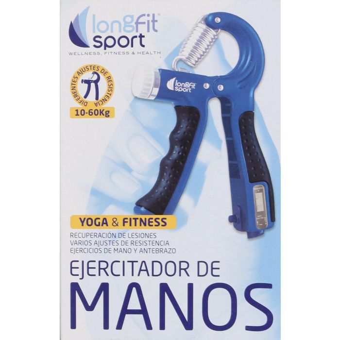 Ejercitador de Manos Longfit Sport - Inde (6 Unidades) 1 Ejercitador de Manos Longfit Sport - Inde (6 Unidades) 1