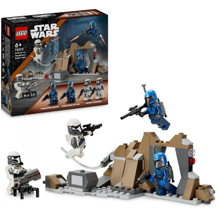 Lego Star Wars Juego de Construcción Pack de Combate: Emboscada en Mandalore™ Edad 6+ 14 Lego Star Wars Juego de Construcción Pack de Combate: Emboscada en Mandalore™ Edad 6+ 14
