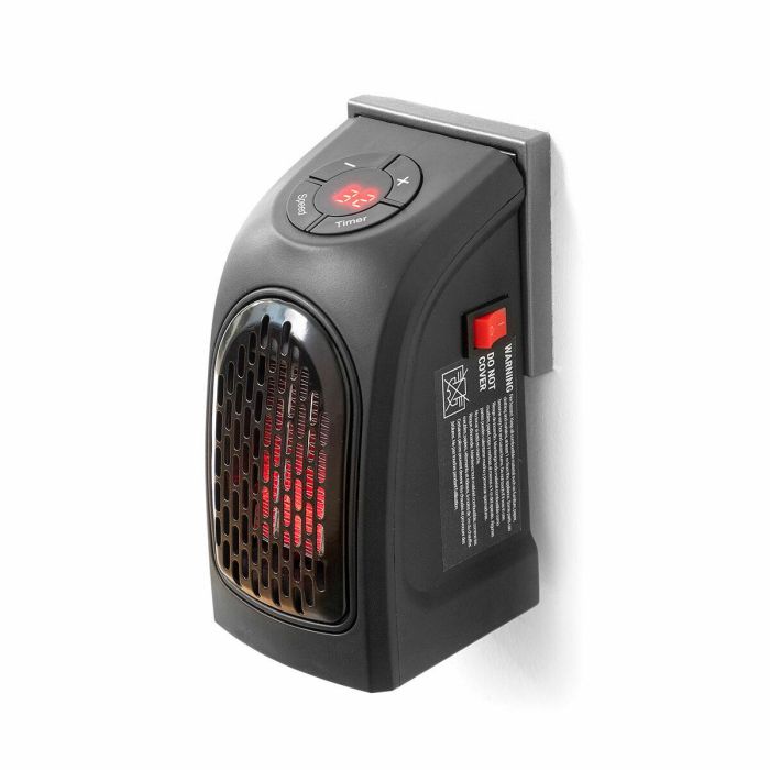 Mini Calefactor de Enchufe Portátil Heatpod InnovaGoods 400 W 4 Mini Calefactor de Enchufe Portátil Heatpod InnovaGoods 400 W 4