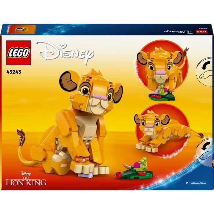 Lego Juego de Construcción Disney El Rey León Simba Cachorro 222 Piezas Edad 6+ 5