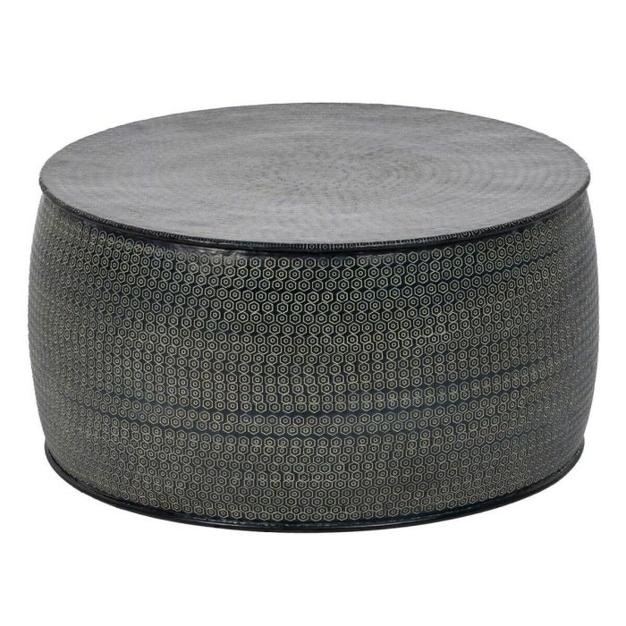 Mesa auxiliar 66 x 66 x 34,5 cm Negro Aluminio (3 Unidades) 9 Mesa auxiliar 66 x 66 x 34,5 cm Negro Aluminio (3 Unidades) 9