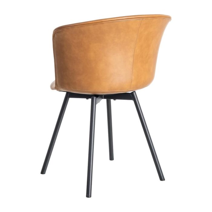 Silla Camel Metal / Simil Piel 53 X 51,50 X 76 cm