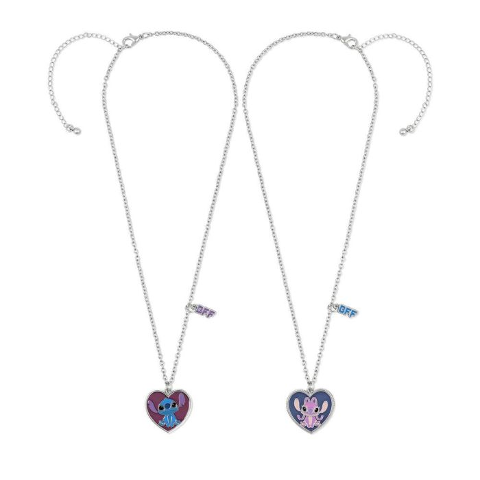 Set 2 Colgantes Angel & Stitch Disney 1 Set 2 Colgantes Angel & Stitch Disney 1