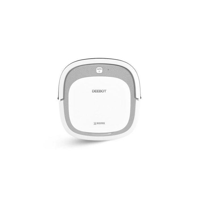 ROBOT ASPIRADOR ECOVACS DEEBOT SLIM 2 SILVER/WHITE - DISEÑO PLANO - SUCCIÓN DIRECTA PARA SUELO DURO - DEPILLO LATERAL DUAL - CONTROL REMOTO 1