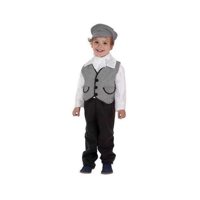 Creaciones Llopis t-0 Disfraz Infantil Chulapo con Pantalón, Chaleco, Pañuelo y Gorra Talla 2-3 Años 0 Creaciones Llopis t-0 Disfraz Infantil Chulapo con Pantalón, Chaleco, Pañuelo y Gorra Talla 2-3 Años 0