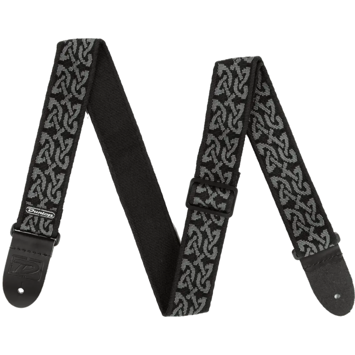 DUNLOP Correa para Guitarra y Bajo Jacquard - Gris Celtic 1 DUNLOP Correa para Guitarra y Bajo Jacquard - Gris Celtic 1