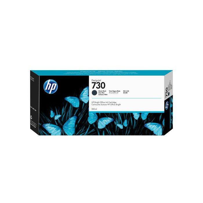HP nº730 300-ml Matte Black Ink Crtg