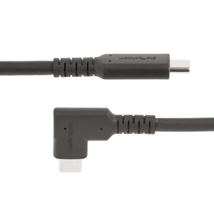 Cable USB-C Startech RUSB31CC50CMBR Negro 50 cm Cable USB-C Startech RUSB31CC50CMBR Negro 50 cm