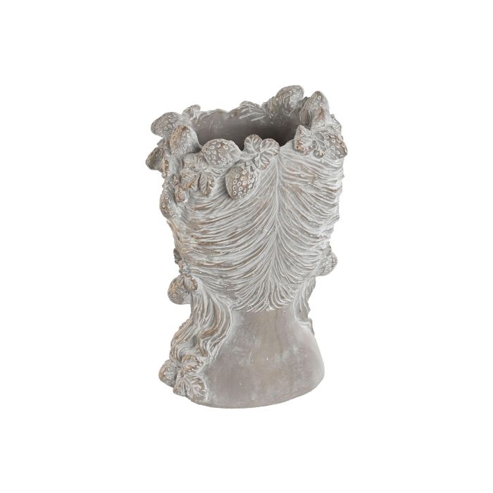 Macetero Shabby DKD Home Decor Gris 18 x 28 x 21 cm (2 Unidades) 2 Macetero Shabby DKD Home Decor Gris 18 x 28 x 21 cm (2 Unidades) 2