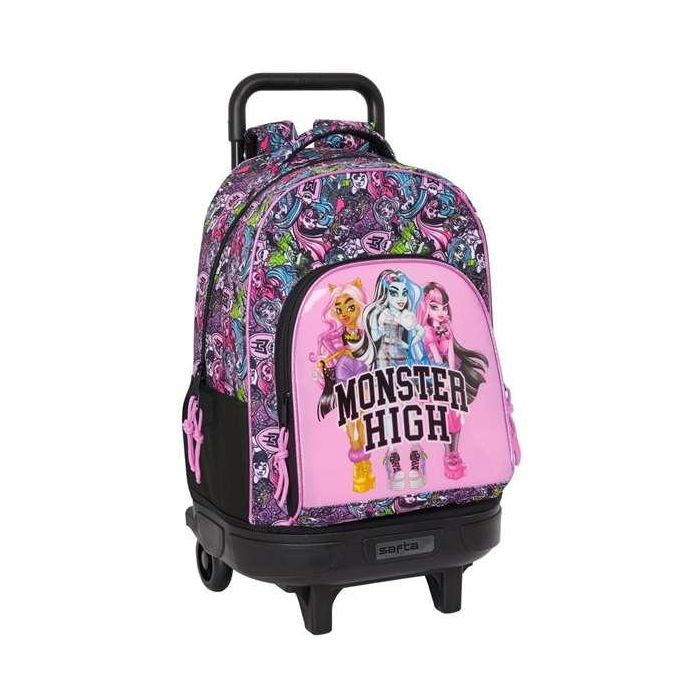 Mochila Escolar Monster High Drama Multicolor 33 x 45 x 22 cm 0 Mochila Escolar Monster High Drama Multicolor 33 x 45 x 22 cm 0