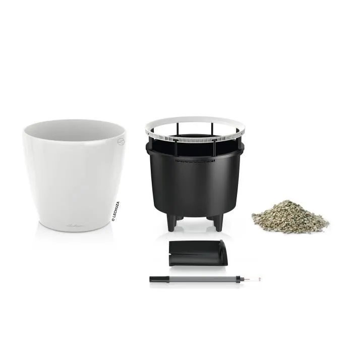 Lechuza LEC4008789161000 Maceta LECHUZA Classico Premium LS 50 - Juego Completo, Blanco Brillante 1 Lechuza LEC4008789161000 Maceta LECHUZA Classico Premium LS 50 - Juego Completo, Blanco Brillante 1