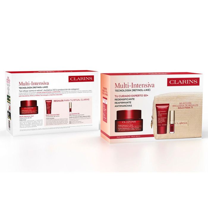 Clarins Crema De Día Pieles Secas Multi Intensiva Estuche 4 Pz 1 Clarins Crema De Día Pieles Secas Multi Intensiva Estuche 4 Pz 1