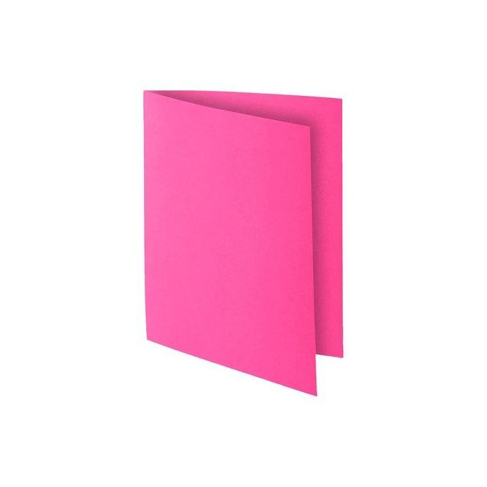 Exacompta Subcarpeta de cartulina DIN A4 fucsia 80 g/m²