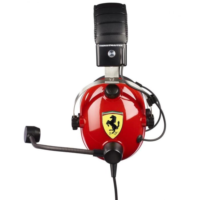Auricular con Micrófono Gaming Thrustmaster Rojo 3 m 4 Auricular con Micrófono Gaming Thrustmaster Rojo 3 m 4