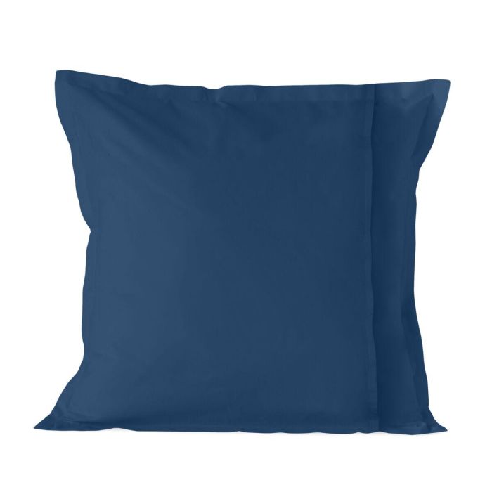 Funda de almohada HappyFriday BASIC Azul marino 80 x 80 cm 15 x 1 x 38 cm 1