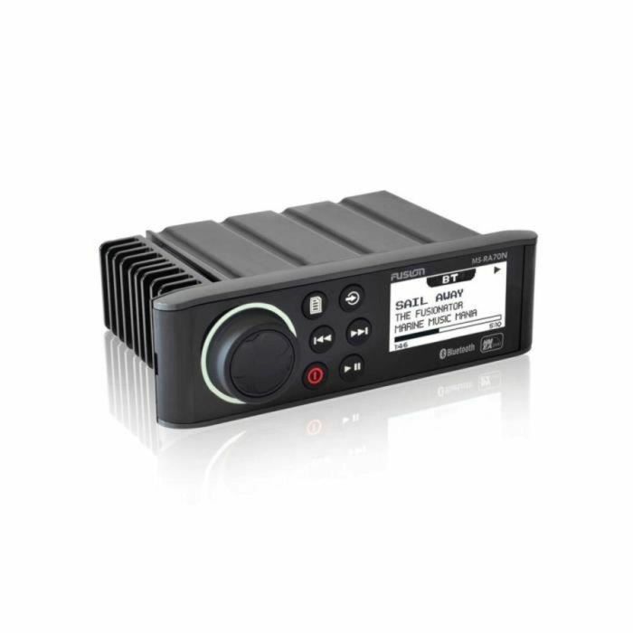 Fusion MS-RA70N Radio Estéreo Marina Impermeable IPX7 NMEA 2000 200W con 2 Zonas de Audio y Montaje Empotrado 0 Fusion MS-RA70N Radio Estéreo Marina Impermeable IPX7 NMEA 2000 200W con 2 Zonas de Audio y Montaje Empotrado 0