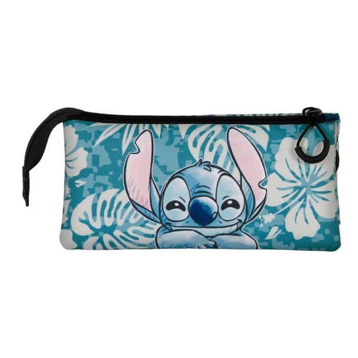 Portatodo Triple FAN 2.0 Aloha Disney Lilo y Stitch Azul 2