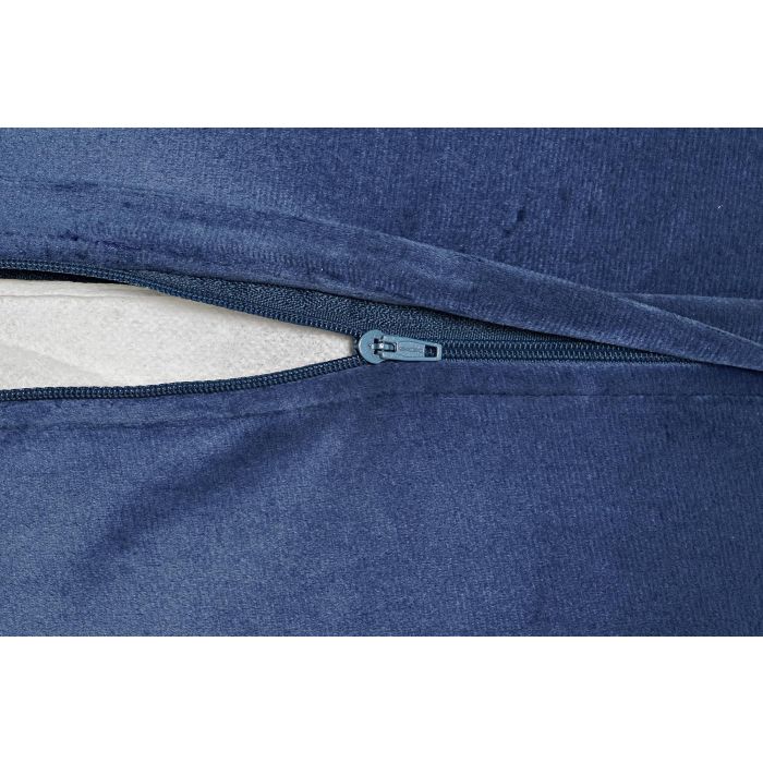 DKD Home Decor Cojin Blanco Azul Floral 10 x 45 x 45 cm 2