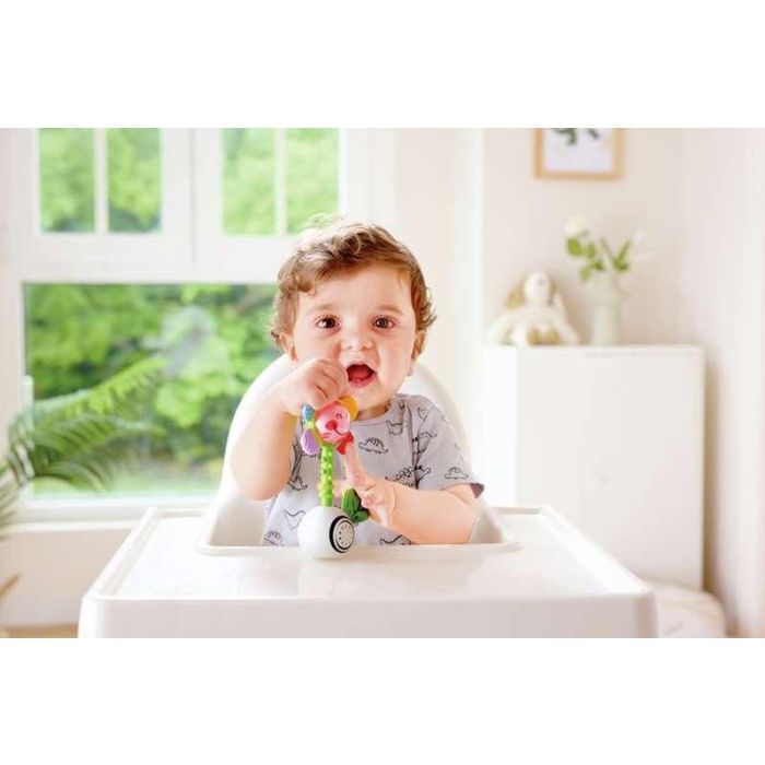 Sonajero-mordedor flor shake & sparkle rattle 0-18 m 4 Sonajero-mordedor flor shake & sparkle rattle 0-18 m 4