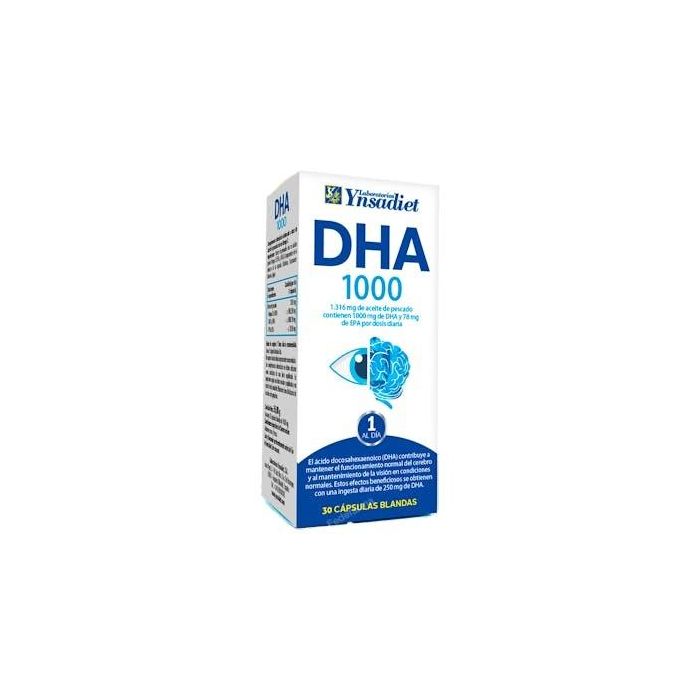 YNSADIET Dha 1000Mg 30 Cápsulas
