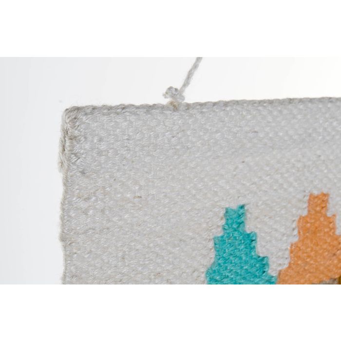 DKD Home Decor Tapiz Boho Multicolor 2 x 115 x 51 cm Yute y Algodon con Flecos 1 DKD Home Decor Tapiz Boho Multicolor 2 x 115 x 51 cm Yute y Algodon con Flecos 1