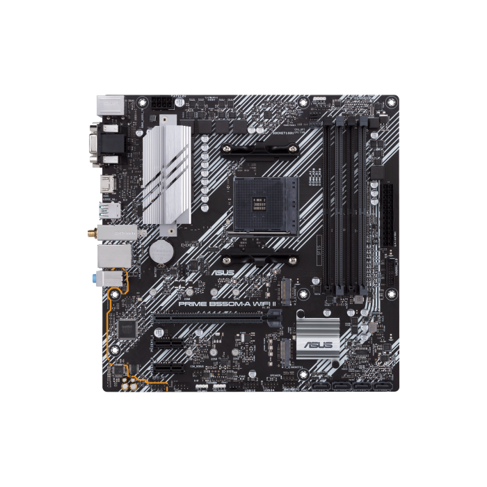 ASUS PRIME B550M-A WiFi II AMD B550 Zócalo AM4 micro ATX ASUS PRIME B550M-A WiFi II AMD B550 Zócalo AM4 micro ATX