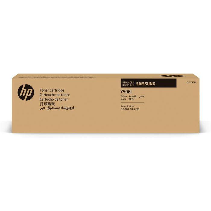 Samsung CLT-Y506L High Yield Yellow Original Toner Cartridge Samsung CLT-Y506L High Yield Yellow Original Toner Cartridge