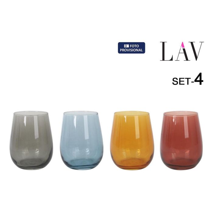 Set de Vasos LAV GAIA 4 Piezas (6 Unidades) 1 Set de Vasos LAV GAIA 4 Piezas (6 Unidades) 1