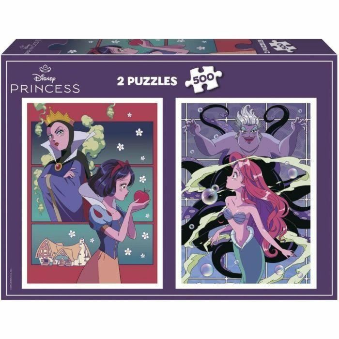 Puzzle Educa Villanos y Princesas Disney 500 Piezas (2 Unidades) 0 Puzzle Educa Villanos y Princesas Disney 500 Piezas (2 Unidades) 0